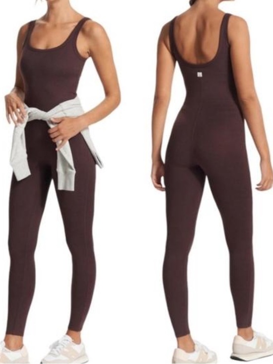 Vuori Other - Vuori Halo Essential Jumpsuit XXS Mahogany Heather